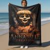 1 Pezzo Annabelle Creation Coperta in Flanella da Esterno Morbido Peluche Decorazione per Picnic, Campeggio, Camera da Letto, Sala Giochi, Ufficio1193A