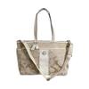 2WAY Bag Mothers Handbag Canvas Beige Women A1381-F21865 Used