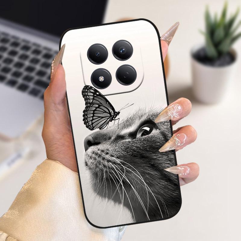 Etui Dla Xiaomi Redmi Note 15 Pro+ 5G Nowe Silikonowe TPU Miękkie Etui Dla Redmi Note15 Pro Plus Note15Pro Odporne na Wstrząsy Pokrowiec Ochronny