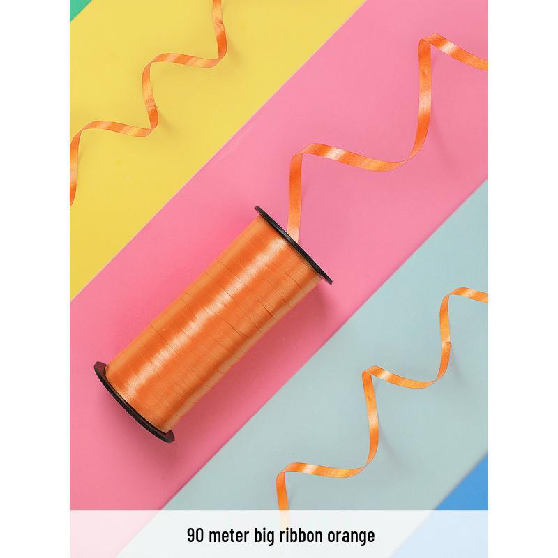 Balloon Ribbon Decoration for Helium Balloons - Party Supplies with Pull Flower Design for Weddings