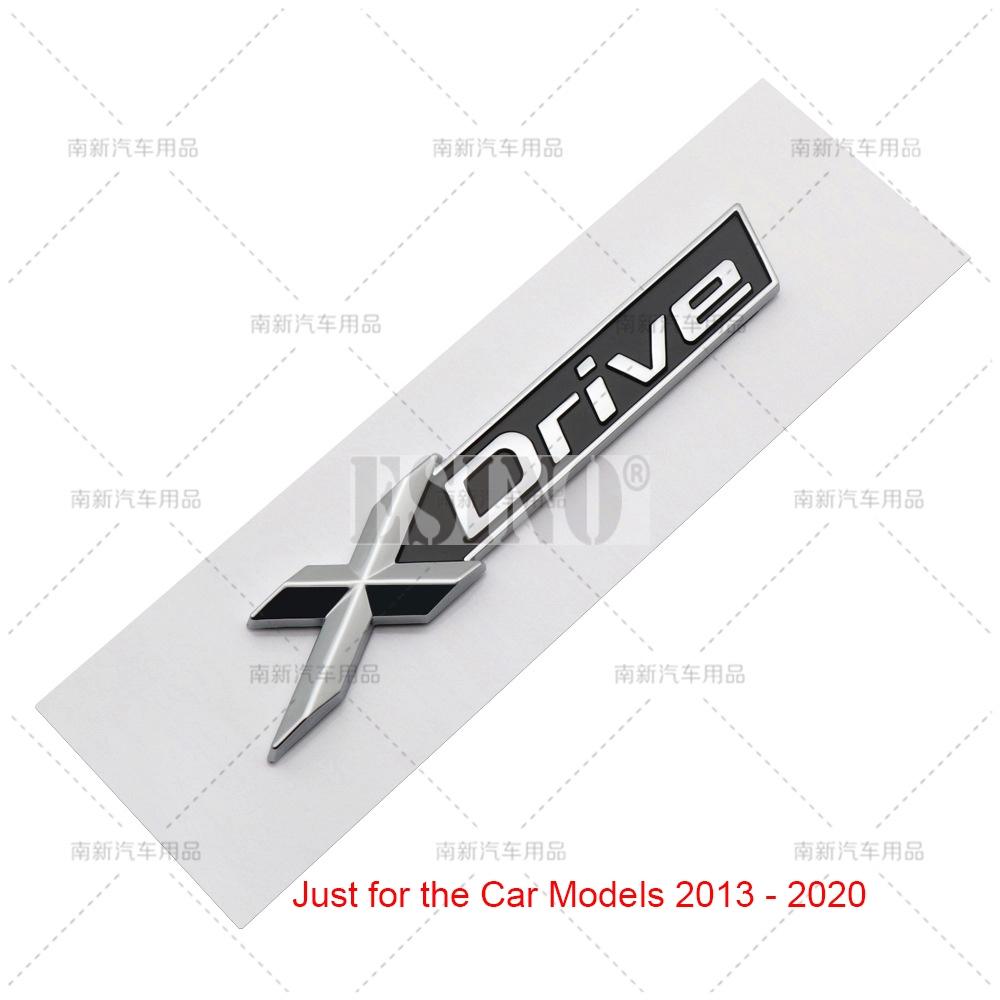 3D S Drive X Drive Badge ABS Rear Trunk Emblem Adhesive Emblem for BMW E90 F30 G20 F10 G30 F25 G01 F15 G05 G06 G07 Pj2