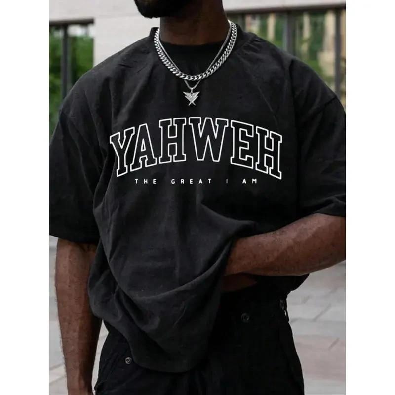 Yahweh The Great I Am Faith Graphic Tee Christian Streetwear Unisex Unisex T-Shirt XXXXL