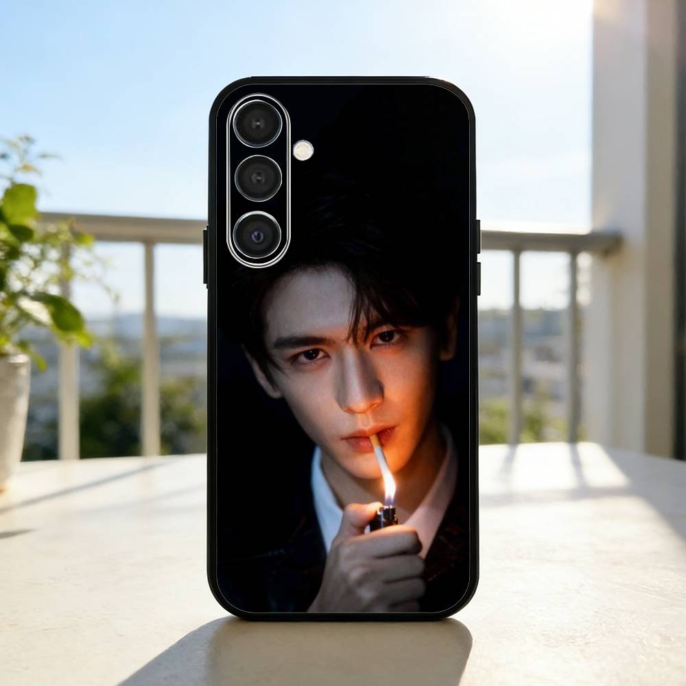 P-Pursuit of Jade-Zhang Linghe Phone Case For Samsung A73,A21s,A22,A31,A32,A52,A53,A71,A80,Soft Black Shell Samsung a72