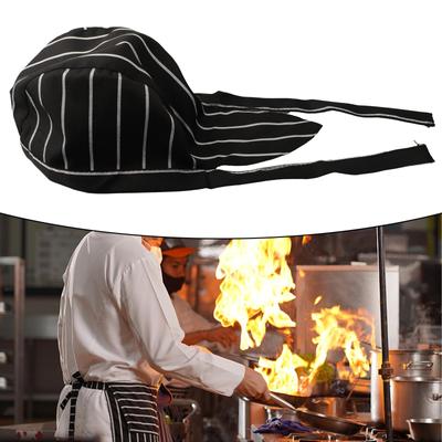 Breathable Chef Hat-Adjustable Catering Chefs Cook Hat-Pirate Waiter Uniform Cap