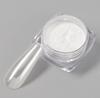 [LUYING] Aurora Nail Powder, DIY Nail Powder, White Solid Nail Mirror Powder with Fine Grains, for Nail Salons, Home Use, and Nail Art Shops,