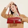 Women's Bag Designer Genuine Leather Women Shoulder Bag High Quality Baguette Handbags Female Rectangular Crossbody Bags