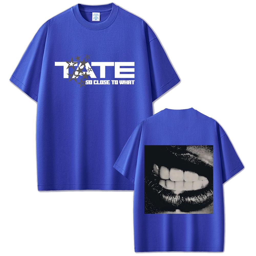Tate McRae 2025 Concert Miss Possessive Tour 2025 T Shirts Fashion Men Women Oversized T-shirt Unisex Pure Cotton Tshirt Tops