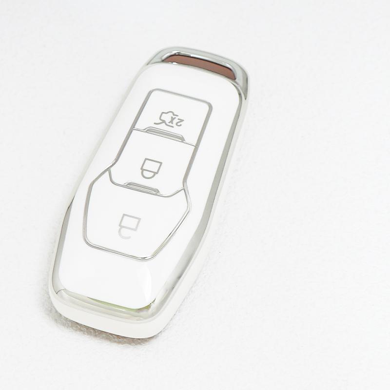 Tpu Keyless Shell For Ford Explorer Edge Galaxy Fiesta Kuga Mk3 Mk4 Focus Fusion Mondeo 5 Mk5 Mustang F-150 Car Key Case Cover