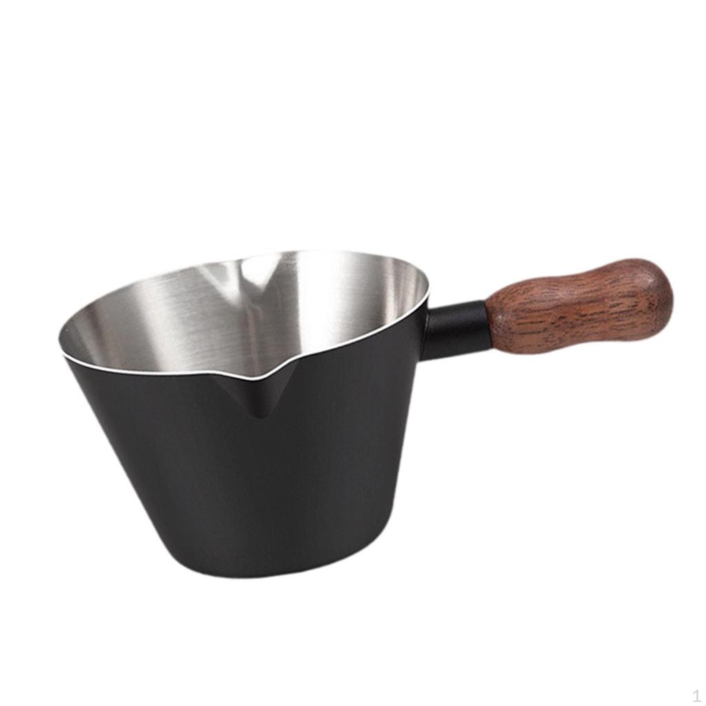 120ml Coffee Measuring Cup with Handle, Multifunctional Gift, Milk Pitcher/Jug, Pourer for Home