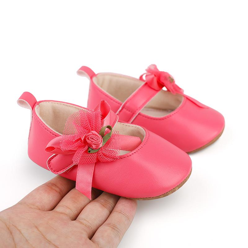 Soft Sole Baby Shoes for Girls, 0-12 Months, Spring To Autumn