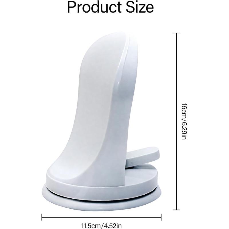 Shower Foot Rest Non-Slip Suction Cup Bathroom Aid Seniors Children Pregnant Toilet Support Foot Pedal Shower Shaving Leg Aid Waterproof Grab