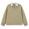 Vielseitiges lockeres Strickpullover-Set für Herren - Fake-Zweiteiler für Herbst/Winter