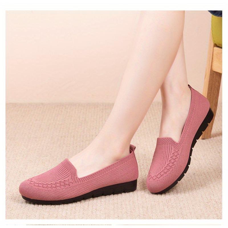 [Casual Women's Sneakers] Sneakers, Casual Shoes Women's Summer Mesh Breathable Flat Shoes Ladies Comfort Light Women Slip on Loafers