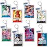 Keychain OP OPTCG Card Baccarat Nefertari Vivi Backpack Pendant Anime Game Fans Gift Recycled Acrylic Decoration Rare Card Toy