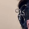 Pinza a morsetto in metallo ad alto livello con fiocco per capelli 2024 per donna: Pinza per Capelli a Forma di Squalo, Grande, Elegante, Stile Freddo, per la Nuca