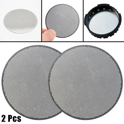 2pcs 61MM Pressure Coffee Pot Metal Filter Filter Fine Mesh Stainless Steel Filter Compatible With For Aeropress Coffee Maker
