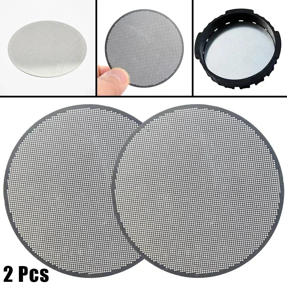 

2pcs 61MM Pressure Coffee Pot Metal Filter Filter Fine Mesh Stainless Steel Filter Compatible With For Aeropress Coffee Maker China Mainland