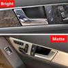 Car Styling For Mercedes Benz C-Class C200 W204 GLK X204 With Chrome Interior Inner Door Handle Panel Pull Trim Cover 2047201171