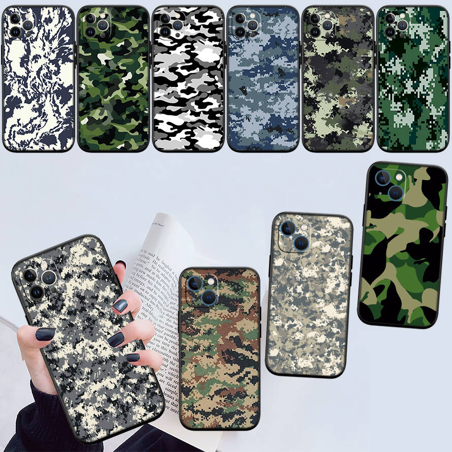 Camouflage Art Phone Case for Xiaomi Poco C40 C51 C50 C55 C65 C71 C75 C85 F8 F7 F6 F5 F3 F2 X7 X6 X4 X3 M7 M6 M5 M4 M3 M2 Pro