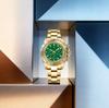 ROLLSTIMI High-End Noble Men's Mechanical Watch Aristocratic Demeaner Stainless Steel Sapphire Luminous Week Display Dive Watch