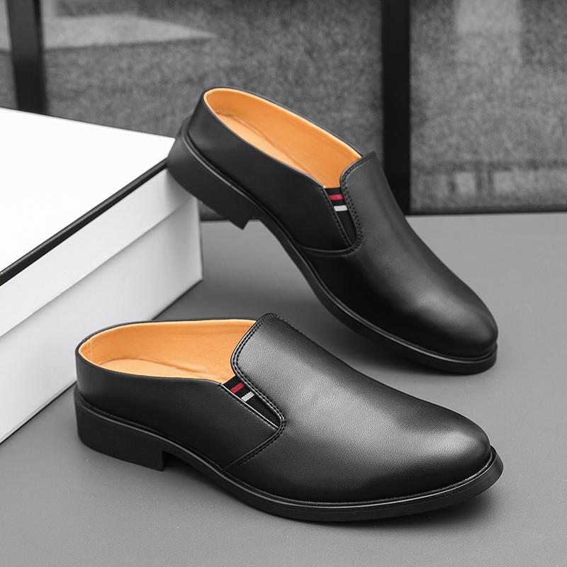 

Модная кожаная обувь Повседневная деловая обувь для мужчин Платье Tenis De Hombre Мокасины Мокасины Tenis Caballero Дизайнерская 46 чёрный