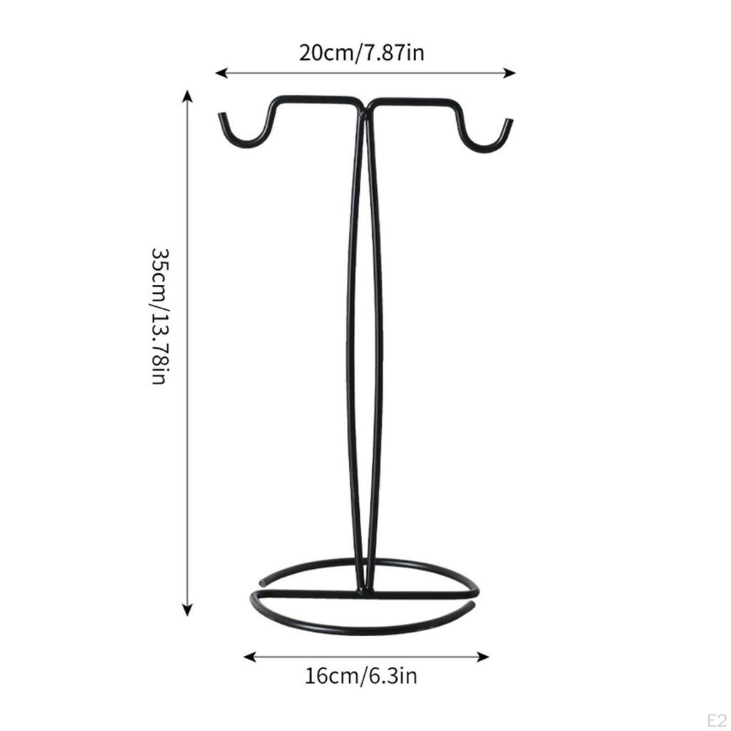 Purse Display Stand Handbag Rack Multiuse Scarf Hanger Holder for Hat Wallets