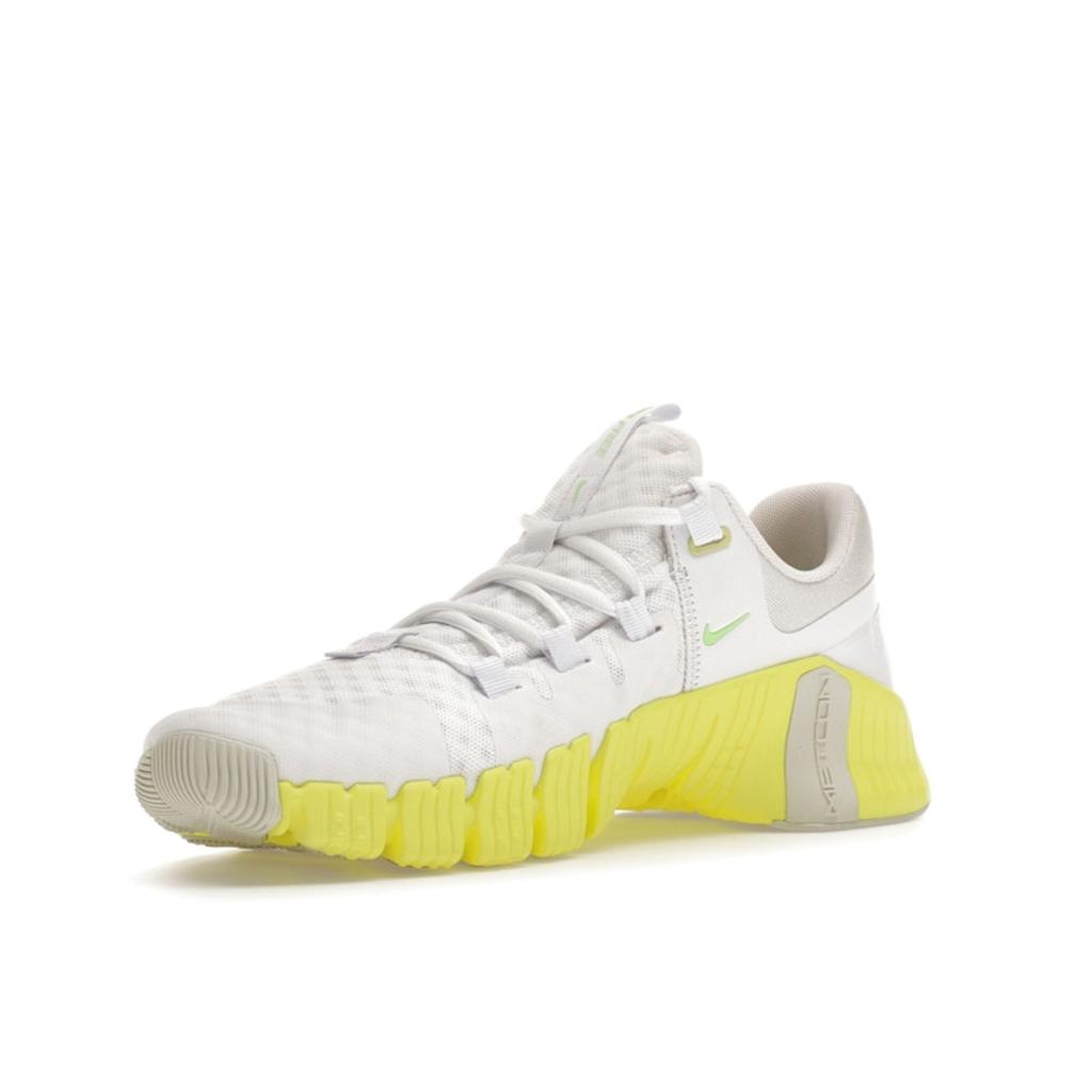 Nike Gratis Metcon 5 White Lime Blast Joggesko for kvinner Lysende-grønn Sea-Glass DV3950-106