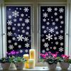 Weihnachts-Schneeflocken-Haftfolien - Neujahrs-Fensterdekorationen für Einkaufszentren und Türdisplays