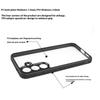 For Samsung Galaxy S24 FE Case Shockproof PC+TPU Clear Back Phone Cover