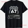1967 Mercury Classic Cougar Autos T-Shirt Vintage Herren Softtop Für Den Alltag Streetwear Lässige Designer Kleidung