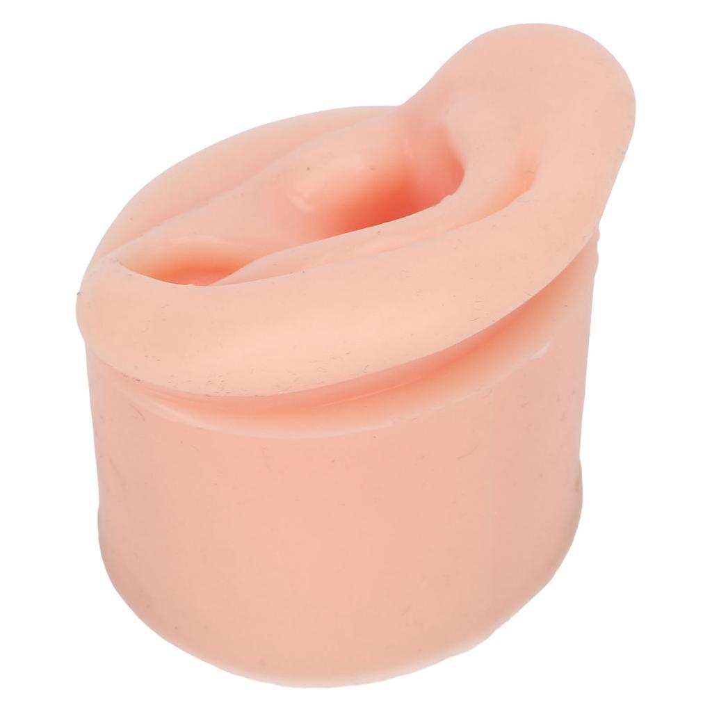 Silicone Ear Model Flexible Soft Reusable High Simulation Piercing Ear Model for Education Display