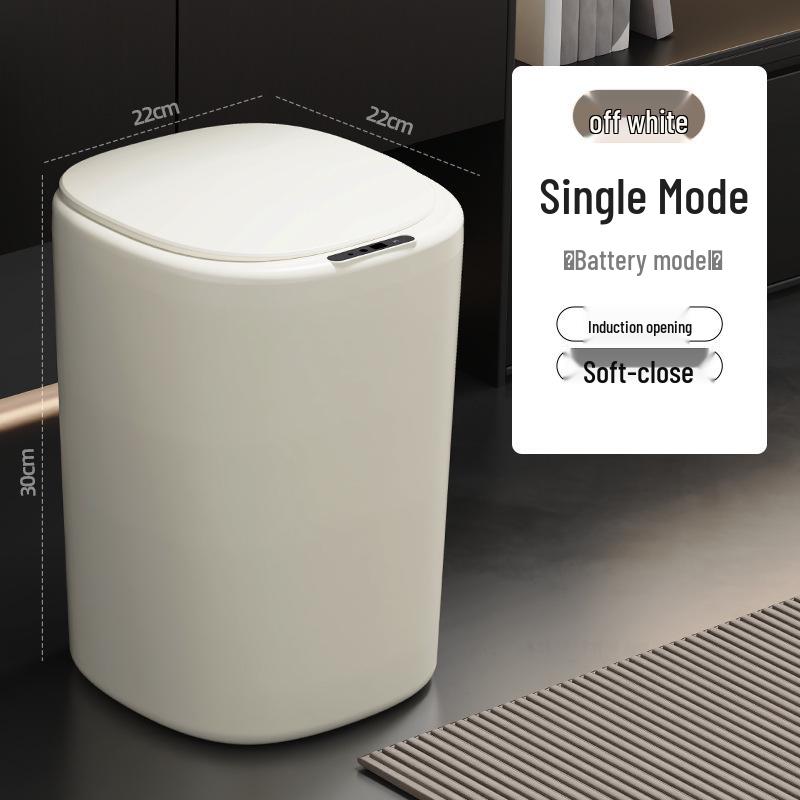 High-Value Smart Sensor Trash Can with Lid: Ideal for Bathroom, Large Capacity & Great Gift
