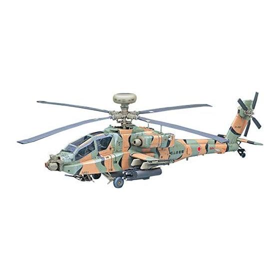 Hasegawa 1/48 Ground Self-Defense Force Japanese Naval Self-Defense Force Attack Helicopter AH-64D Apache Longbow Plastic Model PT42