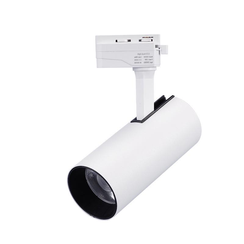 Adjustable COB Track Light: High Brightness 20W/30W LED for Retail and Display Shelves
