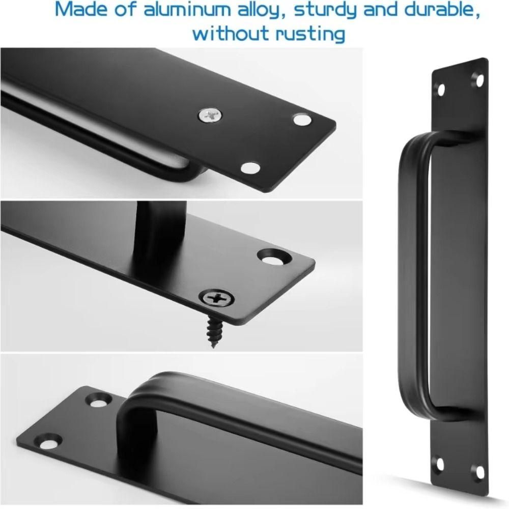 Durable Material Surface-Mounted Door Handle Pasting Installation Handle  Wooden Doors