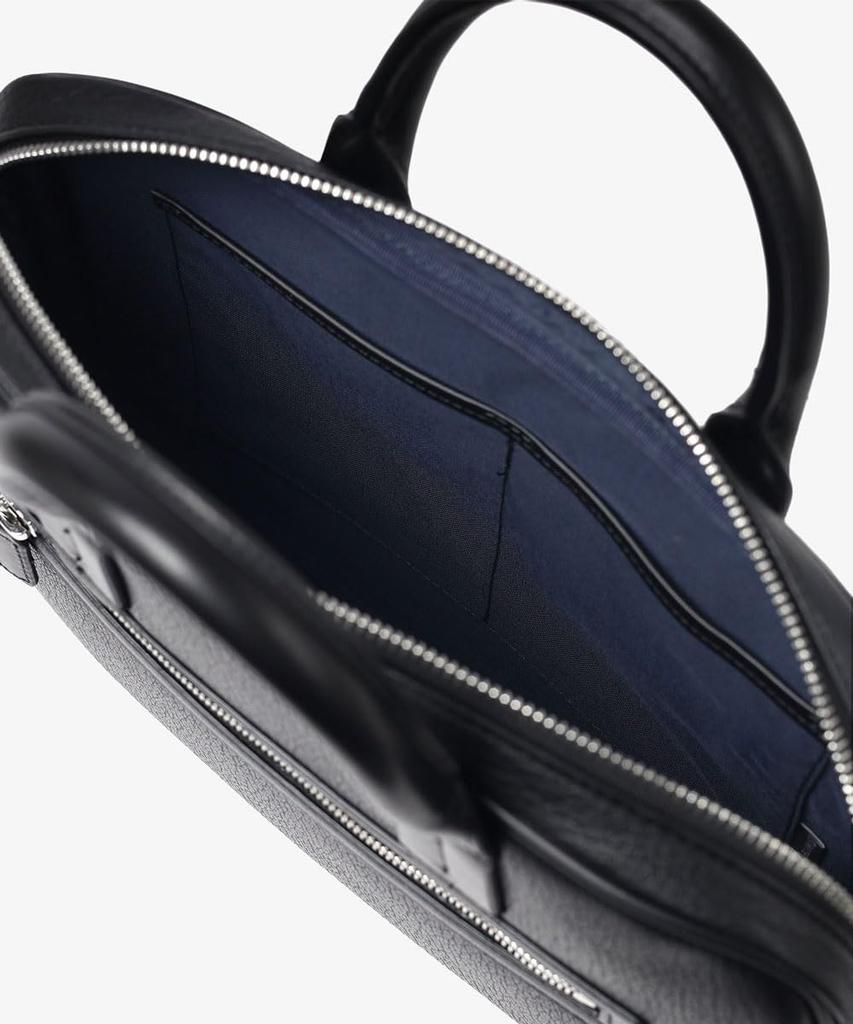 Mila Milan Pouprie Shoulder Bag with Handle [Mila Milan] Men's No.248512 (Black)