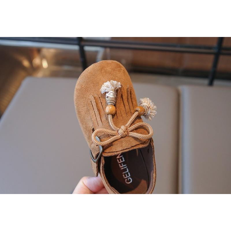 Girls' Fringe Casual Shoes | Versatile Children's Footwear for Toddlers Casual Kids Shoes Elegant Girls Shoes