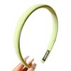 Yousheng Women Thin Headband Anti-Slip Design Plaid Pattern Elastic Fit Hair Hoop Soft Sponge Filling Hair