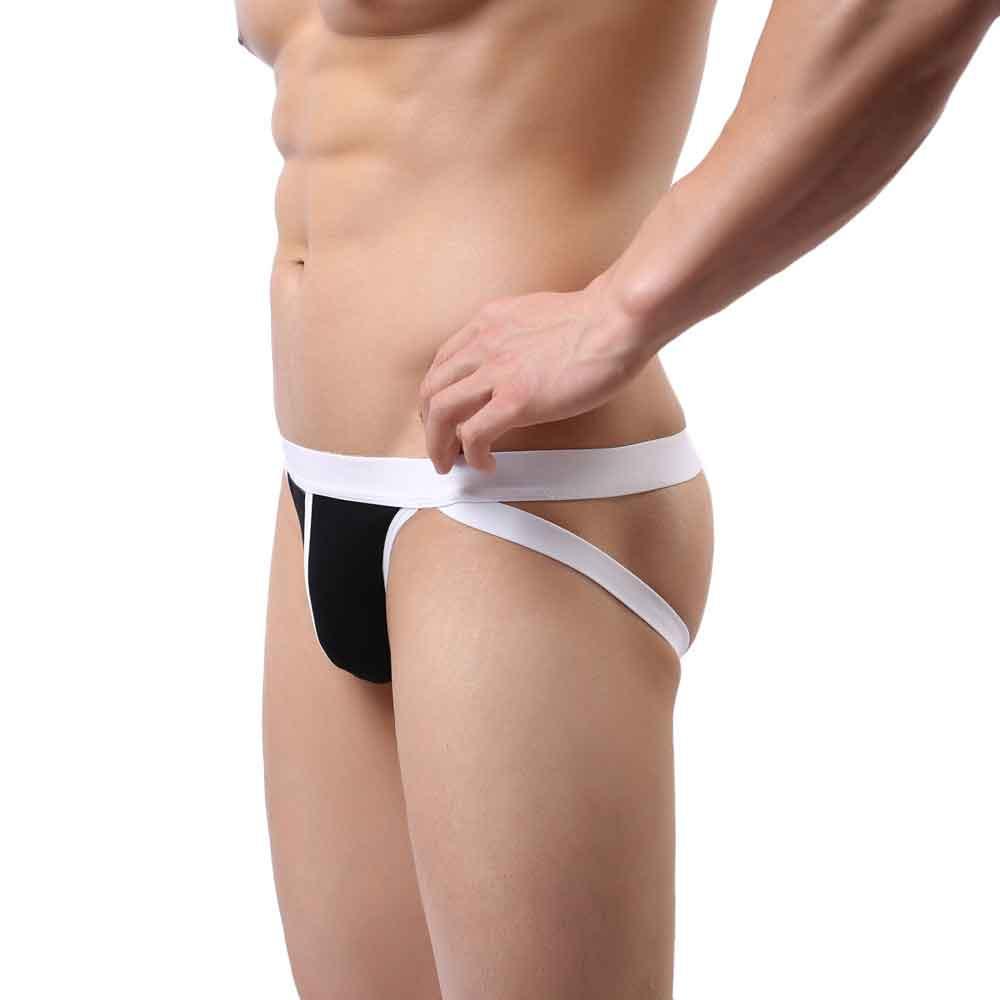 Men's Hot Sexy  Jockstrap Underwear Boxer Brief Shorts Underpants 