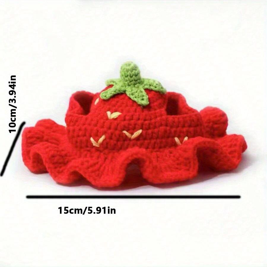 Pet Hat Knitted Cat/Dog Hat Cosplay Prop Funny Costume Headwear