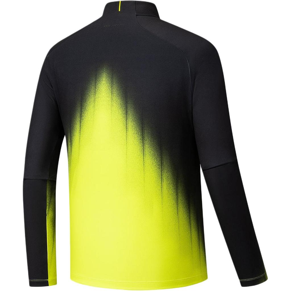 Anta Champion Outdoor Ski Series Color Block Stand Collar Casual Versatile Warm Long Sleeve Knit Sweater Men Sweater 152540419-1