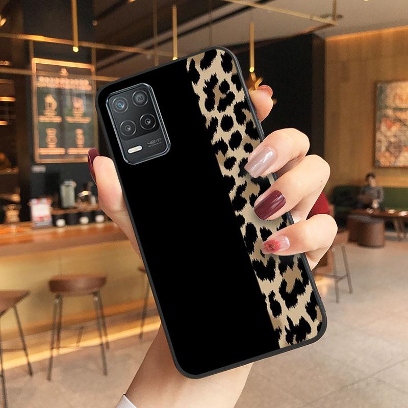 Leopard Phone Case for OPPO Realme GT 2 Pro X2 Pro XT C25S 8 7 6 Pro 6i GT Master C3 C21 C21Y C11 X3 SuperZoom