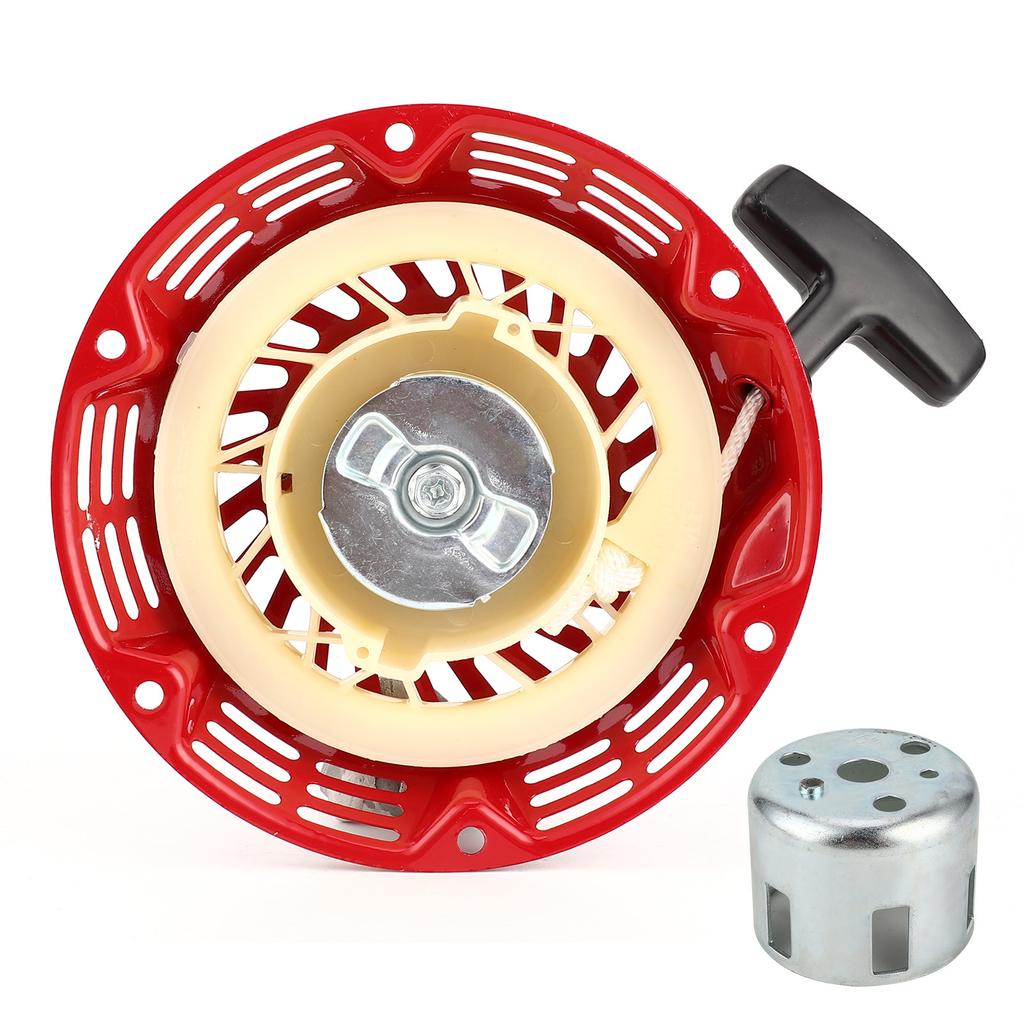 Pull Starter Gasoline Engine 2‑3KW Generator Plate with Drum 168mm Rebound Garden Supplies