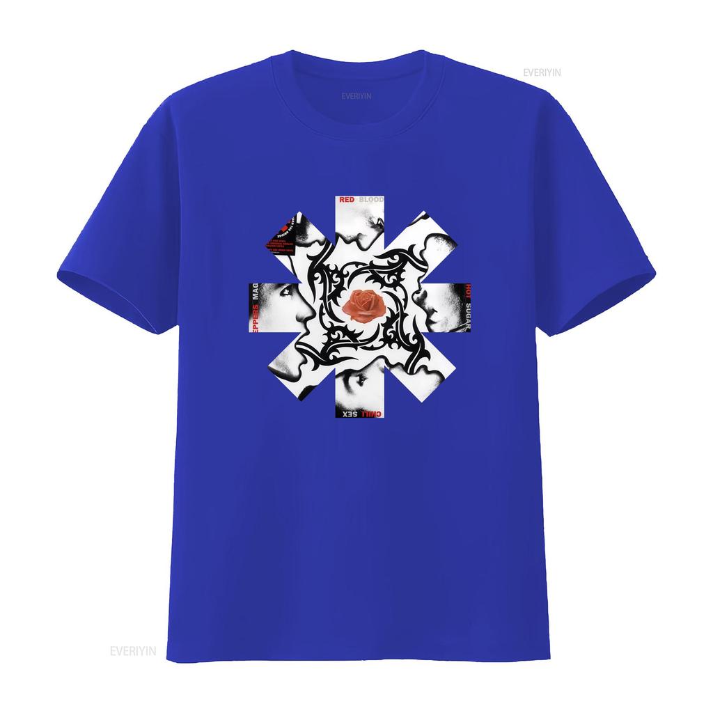 White Hot CHILI ROSE T Shirt Logo Funny TEE American Size S to 5XL vintage Washed fashion Top For Everyday Wear Stylish