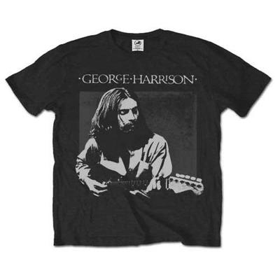 George Harrison Live Portrait Offizielles Herren T-Shirt Herren-
