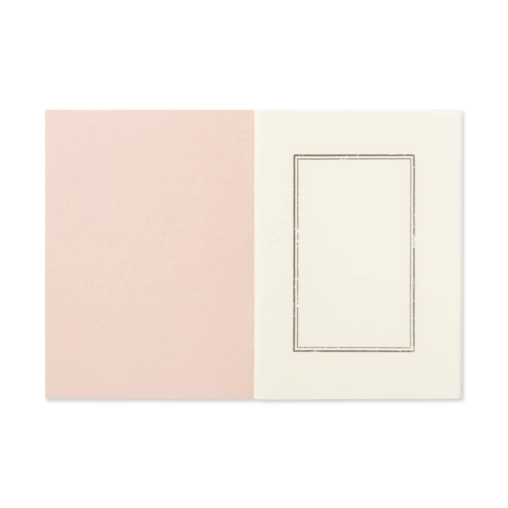 DESIGNPHIL Traveler's Company Traveler's Notebook Refill Sticker Sheet Passport Size White 14470006