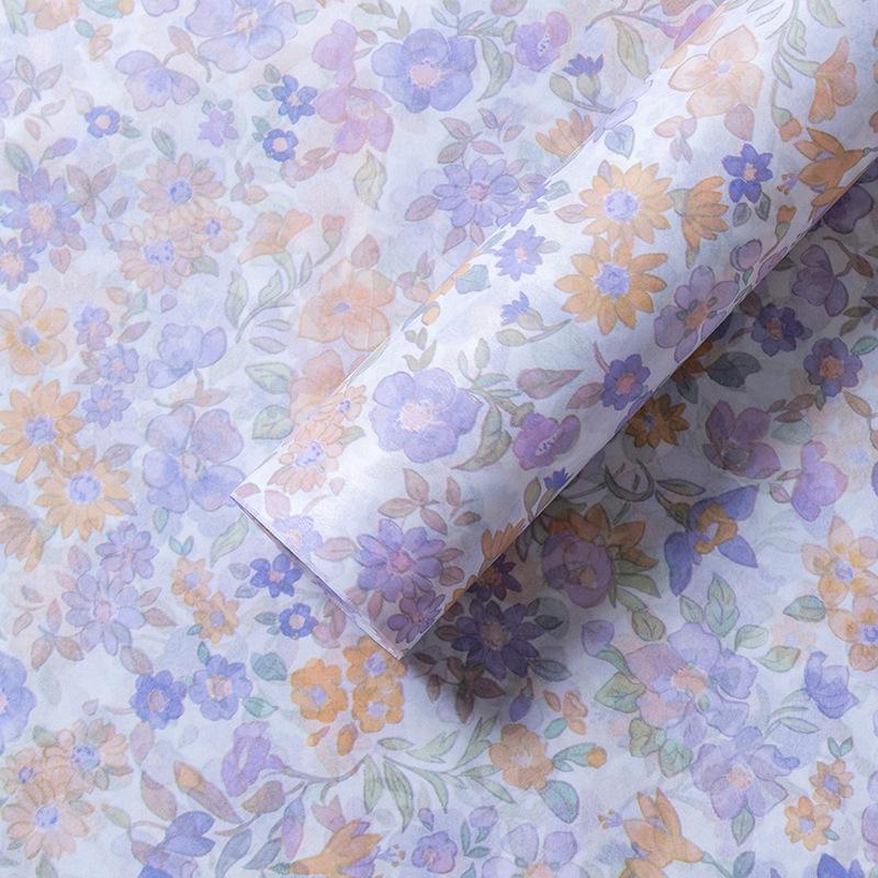 Pearlescent Paper for Fresh Flower Wrapping, High-End Floristry Decor, DIY Base Lining Paper