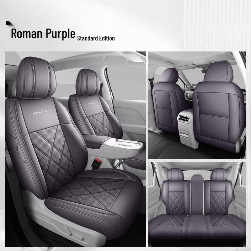 Custom-Fit Perforated Leather Seat Cushion for Li Auto Lafa 5 - Wear-Resistant Full Coverage.
