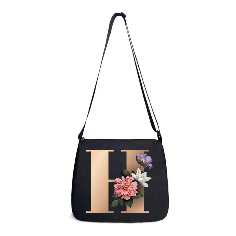 New letter printed handbag women's fashion versatile clutch bag portable messenger bag underarm shoulder bag