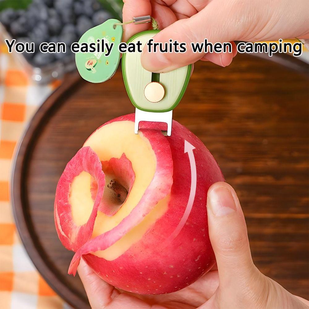 Peeling Tool Retractable Mini Peeler Foldable Peeler for Camping Picnics Outdoor Activities